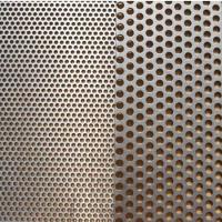 1.2mm Perforated Aluminum Galvanized Steel Mesh for Drainage Systems