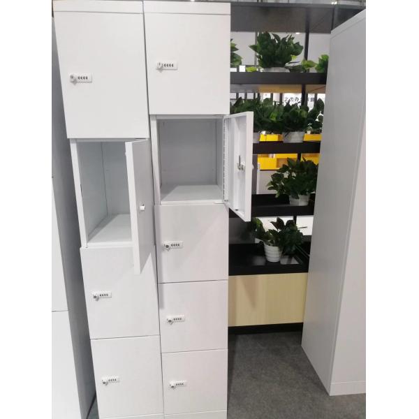 Вертикальный замок пароля шкафчика офиса полной двери 5 дверей стальной