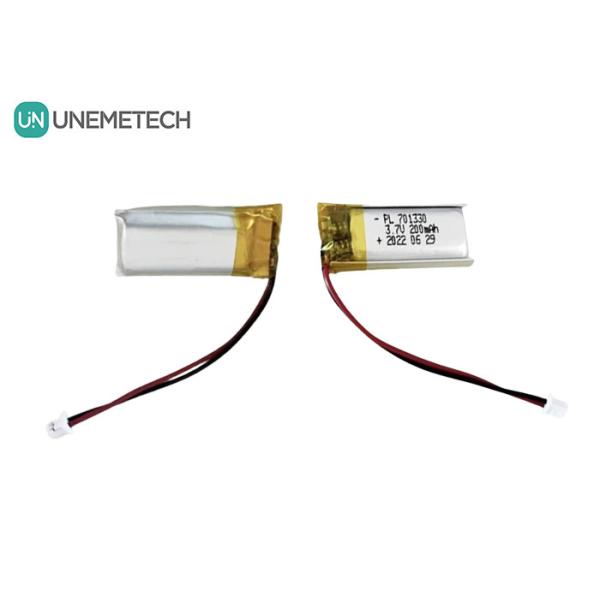 3.7V 200mAh одноклеточный литий полимерный аккумулятор 701330 Pouch аккумулятор для гарнитур