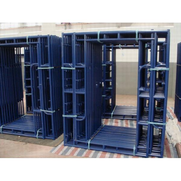 Walk Through Steel Frame Scaffolding System Mobile Convenience