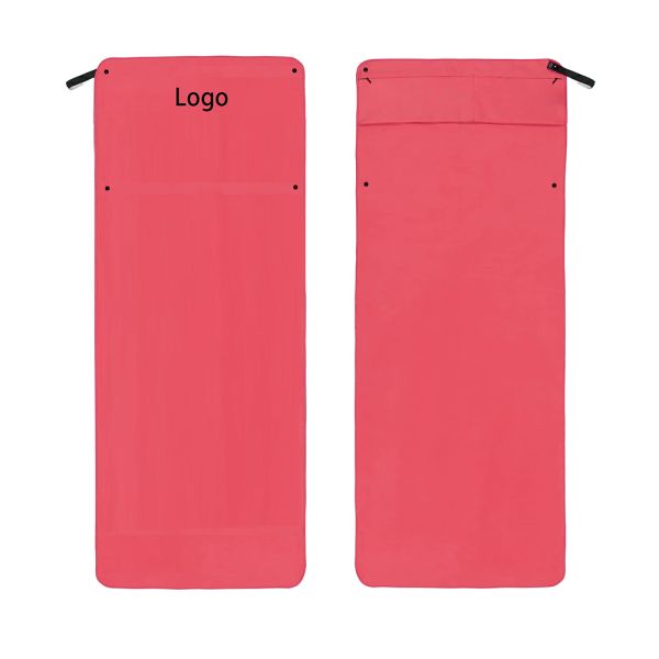 Custom logo Embossed Laser Print or Embroidery Microfiber Gym Towel