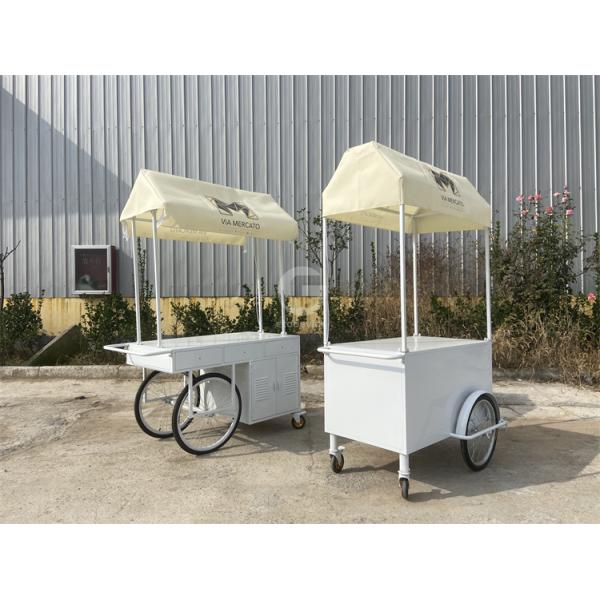 China Made Small Street Ice Cream Trucks Food Cart Used Stainless Steel Food Trucks for Sale