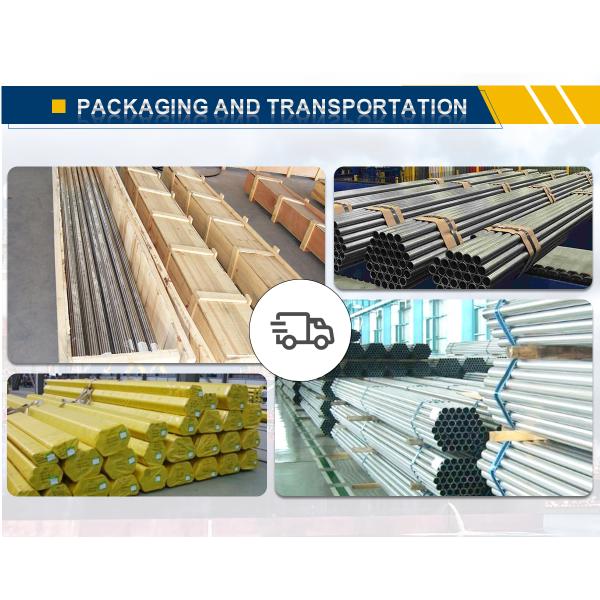 321 410 SS Tubo sin costura de acero inoxidable pulido Rectangular de 50 mm de espesor 2m de longitud