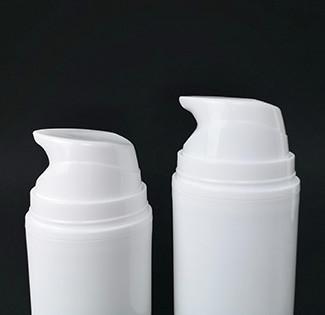 Garrafa instantânea mal ventilada plástica cilíndrica 30ML 50ML 100ML 150ML da bomba da loção dos PP