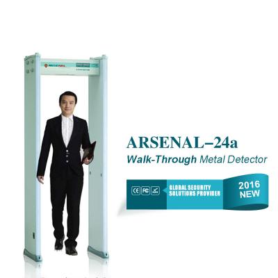 High end portable door frame metal detector Digital / walk through scanner