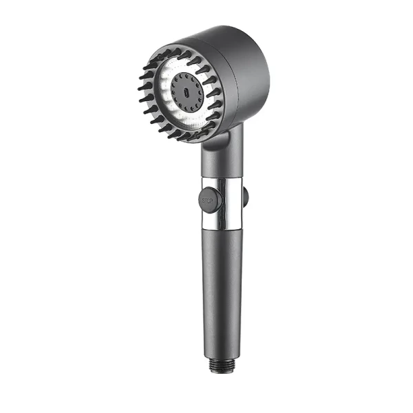 Modern Design Handheld Shower Head with Adjustable Water Pressure and Massage Function
