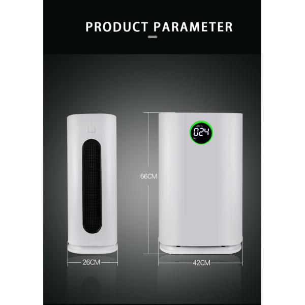 Домашний очиститель воздуха для увлажнения анионами Удаление дыма Ультрафиолетовый озон очиститель воздуха