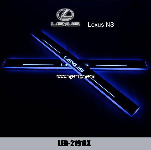 Lexus IS Water proof Welcome pedal auto lights sill door pedal for sale