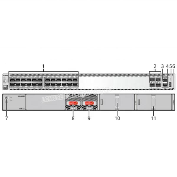 Переключатель CloudEngine комплексирования гигабита uplink 24 Huawei S5731-S24T4X 10GE гаван