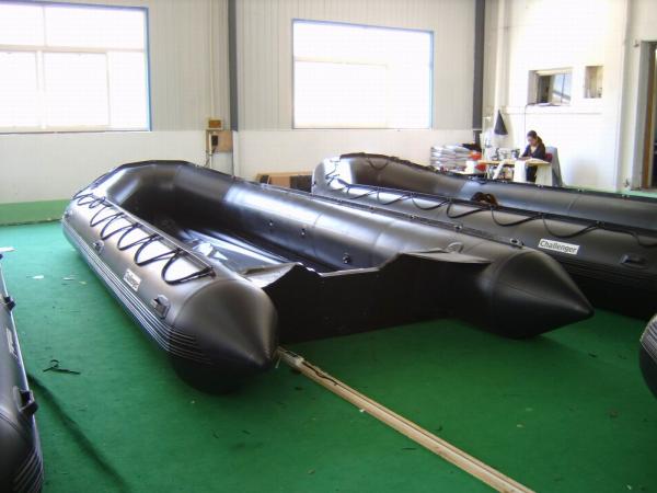 Size Customized Inflatable Sport Boat Rigid Plywood Floor Big Ferry Boat For Club Team
