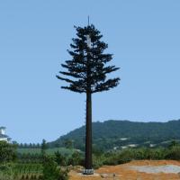 torre galvanizada 60m da pilha da camuflagem de Amouflaged