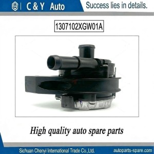 OE 1307102XGW01A Great Wall Auto Parts Engine Auxiliary Water Pump