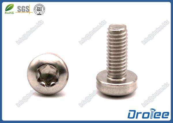 A2/A4/304/316 Stainless Steel Torx Pan Head Machine Screws