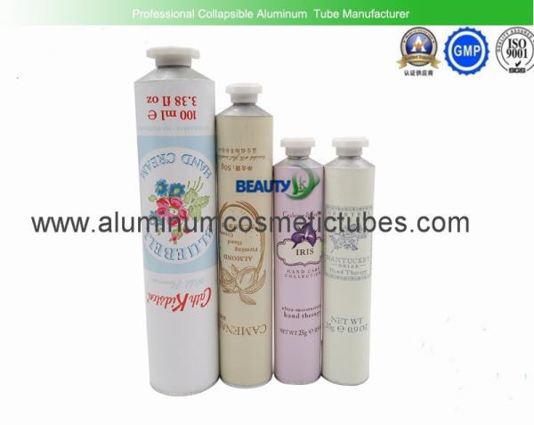 High End Empty Ointment Tubes , Luxury  Custom Logo Aluminium Toothpaste Tube