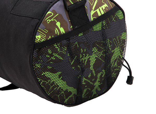 Black Mens Weekend Travel Bag With Removable Shoulder Strap , Gymnastics Bag