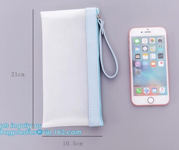 pencil bag school bag, TPU plastic pencil case with handle, creative kids pencil case for school children stationery set
