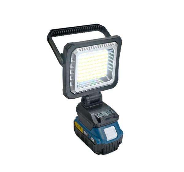 Cross-border New LED Handheld Lamp, USB Rechargeable, Outdoor Long-lasting, High Power, Camping, Repair, Spotlight Work Lamp.
