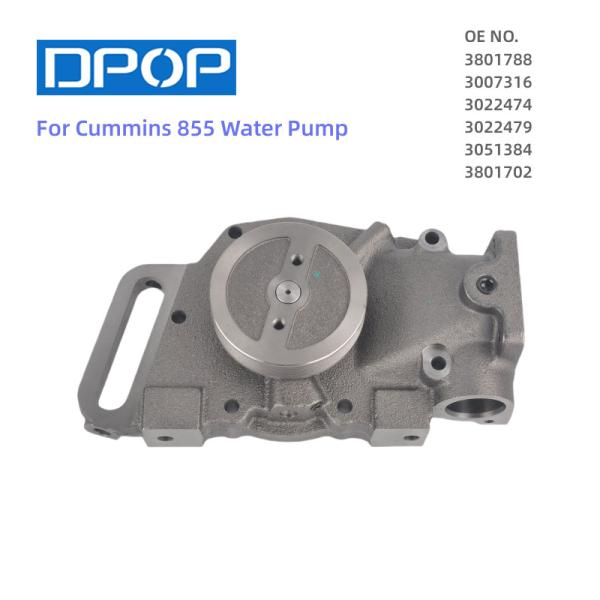 DPOP New Aftermarket Cummins Big Cam I & II 855 Комплект насоса для воды 3801788 3007316 3022474 3022479 3051384 3801702 AR45184