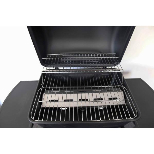 Chrome Plated Kitchen Gas BBQ Grill for Garden Barbecue Rotisserie Propane Stove