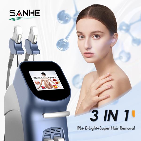O IPL OPTA a máquina da remoção do cabelo do laser da sarda do pigmento do rejuvenescimento da pele de Dpl da E-luz