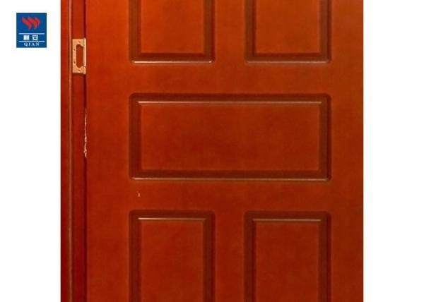 Apartment Bathroom Soundproof Fireproof PVC Wood Door