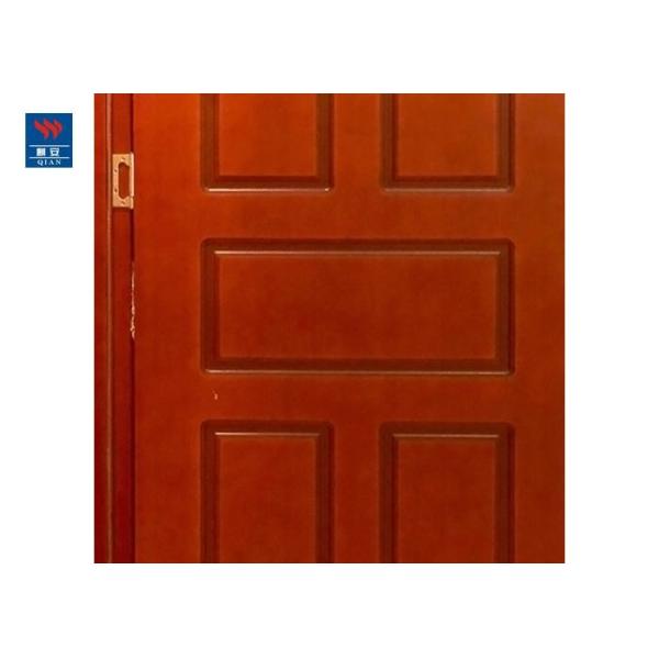 Apartment Bathroom Soundproof Fireproof PVC Wood Door
