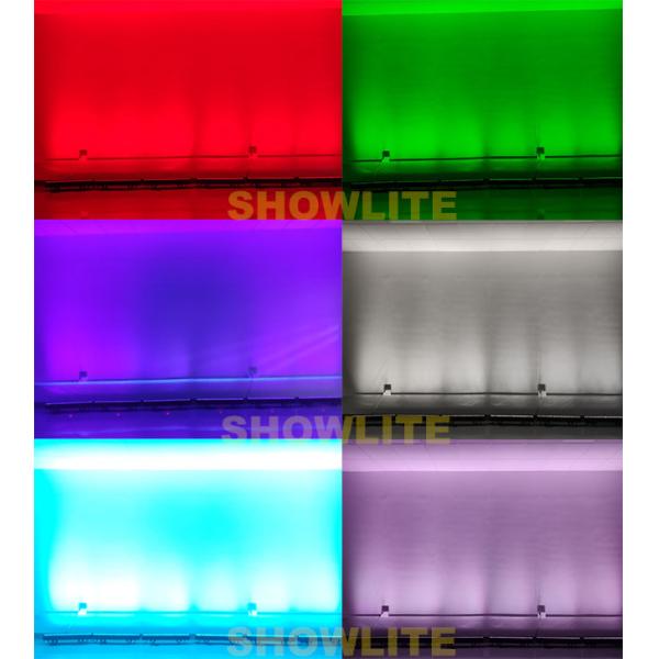 Свет влияния СИД дисплея IP33 DMX512 RGBWA LCD УЛЬТРАФИОЛЕТОВЫЙ