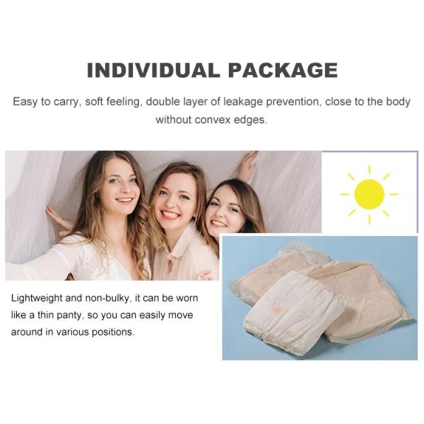 Sanitary Napkins Maternity Underwear Soft Non Woven Disposable Super Absorbent Lady Sanitary Panty