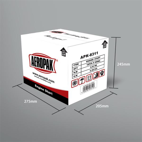 Produtos dos cuidados com o carro do líquido de limpeza do acionador de partida de motor de Aeropak 500ml para carros/motores
