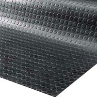 El piso de goma estampada resistente al deslizamiento y impermeable
