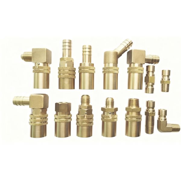 Mold Components: Water Manifold, Mold Water Collector Z-Pin Quick Coupling, Quick Connector Date Stamp