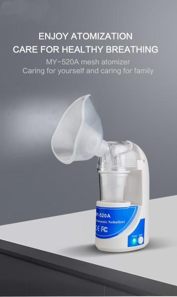 Custom Household Medical Portable Nebulizer Machine Smart Charging Handheld
