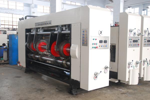 Single Slotting Carton Folding Machine Pneumatic-Flapping For Cardboard With High Speed