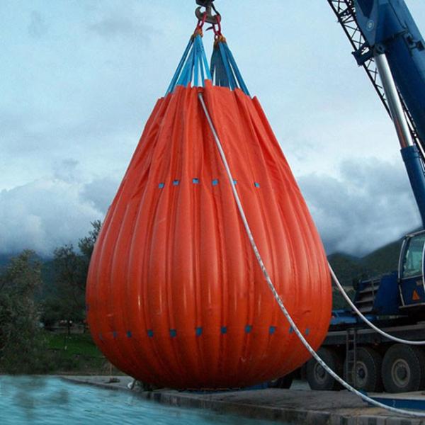 Оффшорные конструкции Кранные испытательные водяные мешки, ПВХ высококачественные водопроводные испытательные мешки