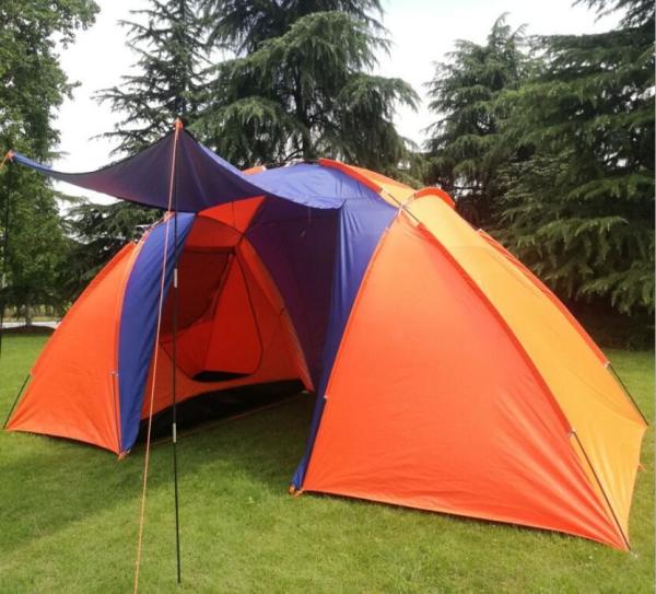 2 Rooms and One Hall Family Camping Tent Family Camping Tent Hiking and Travelling Favouriate High Quality for Camping