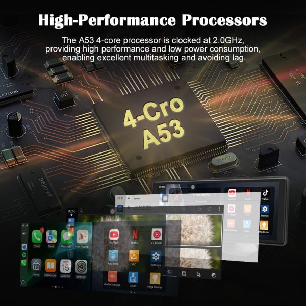 11.4 Inch Android 15 Car Stereo Touchscreen Radio With Google Play Streaming Apps