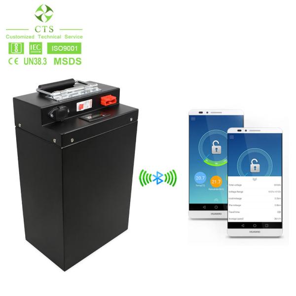 BMS Lifepo4 Lithium Battery Pack 60v 72v 50ah 60ah 80ah For E Scooter Motorcycle