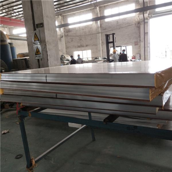 75mm lightweight rock wool sandwich wall panel with 0.426mm wood grain steel and film both side