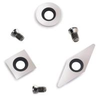 3pcs Mini Carbide herramienta de giro de reemplazo de cortador para herramientas de giro de torno de madera