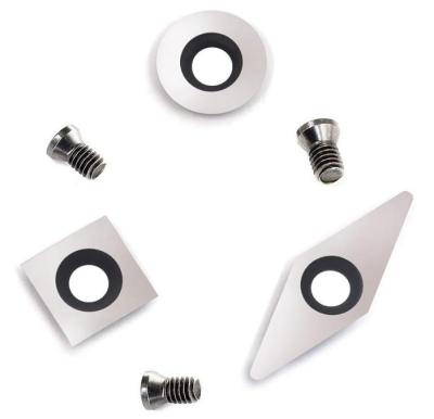 3pcs Mini Carbide ferramenta de torneamento de substituição Cutter Set para ferramentas de torneamento de torno de madeira