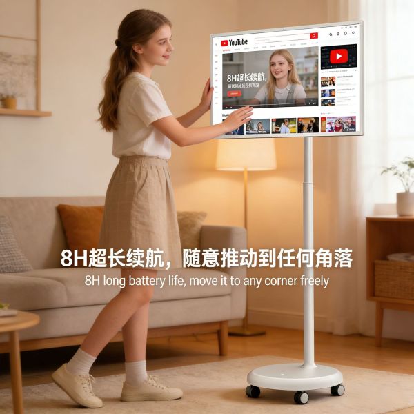 120W Power Consumption intelligent smart television delivering 4K Ultra HD 3840 X 2160 resolution tailored for digital advertising and content
