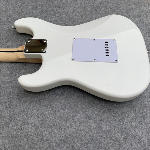 High Quality blue and white porcelain electric guitar white guitar birthday present free shipping