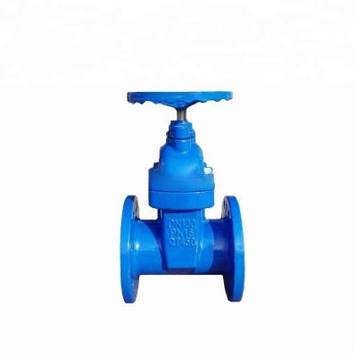 SABS 665 Non Rising Stem Gate Valve Soft Seal Gate Valve Blue