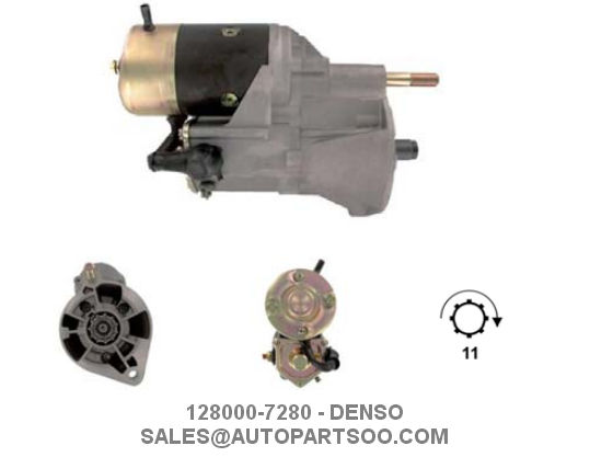 028000-7240 028000-7241 - DENSO Starter Motor 24V 4.5KW 11T MOTORES DE ARRANQUE