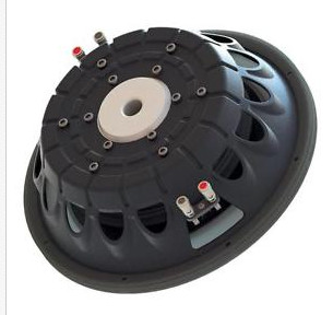 2000 Watt 12 Inch Shallow Mount Subwoofer , Automotive Radio Speakers