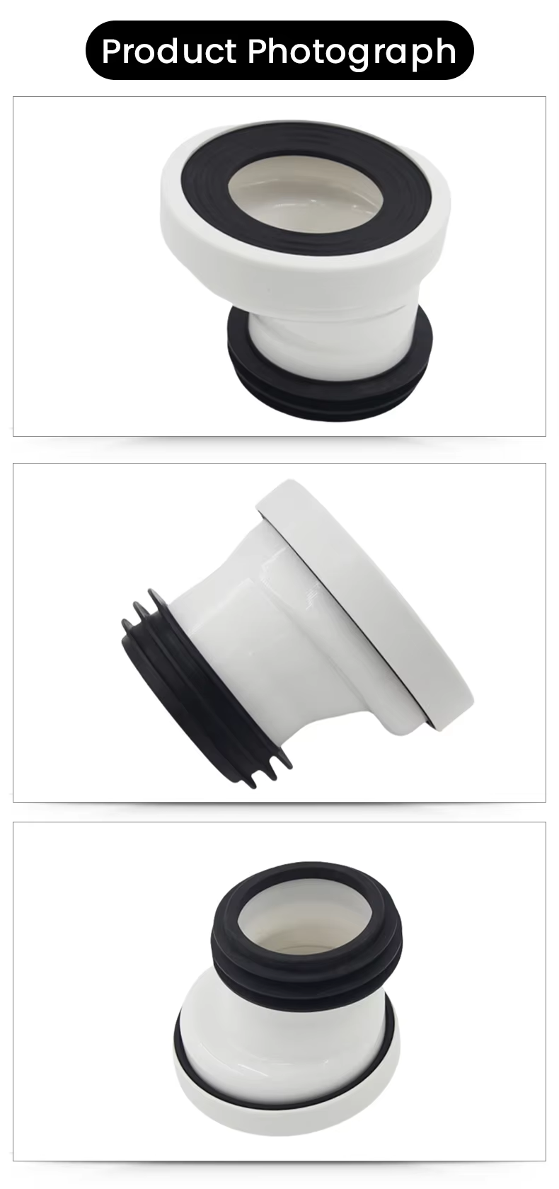 Toilet Connection Displacement Pipe Displacement Device; Toilet Seat Toilet Accessory Sewage Pipe Displacement Device