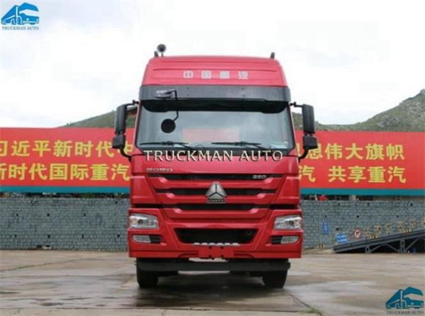 420hp  Howo Sinotruk 6x4 Tractor Truck , 10 Wheeler Tractor Head Rated Power 309kw