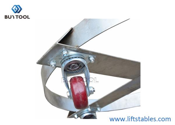 Trole de aço inoxidável manual do equipamento de levantamento do tambor dos aparelhos de manutenção do cilindro de óleo