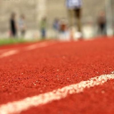 Trilha movimentando-se de borracha da tartã EPDM da trilha atlética sintética do sanduíche