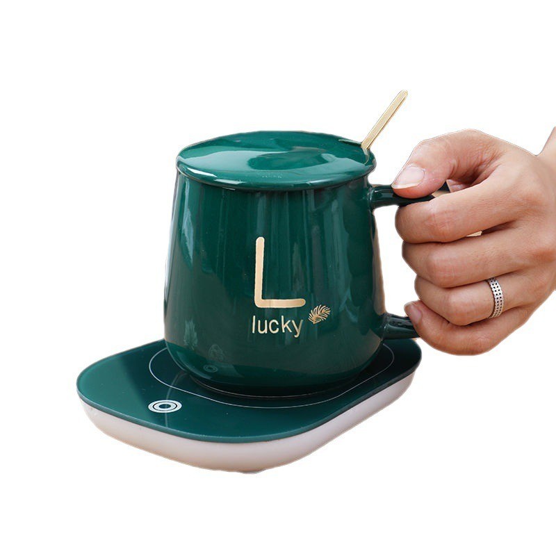 Stay Cozy with Warm Cup Set and Automatic Heating Coasters Shipping Cost Included